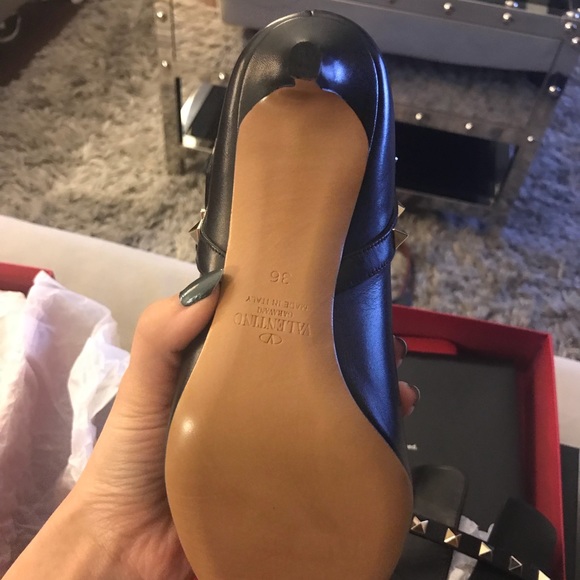 Valentino rockstud Napa leather 65mm ankle boot - Picture 3 of 7